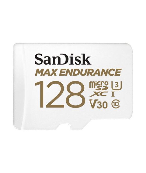 SanDisk MAX ENDURANCE microSDXC 128GB + SD Adapter - for home security cameras & dashcams resmi
